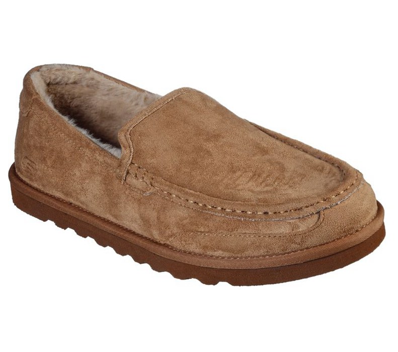 Skechers Relaxed Fit: Renten - Oten - Mens Slip On Shoes Brown [AU-WN2767]